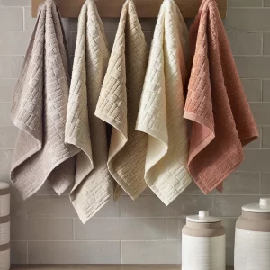 Set of 5 Natural Terry Set of 5 Tea Towels