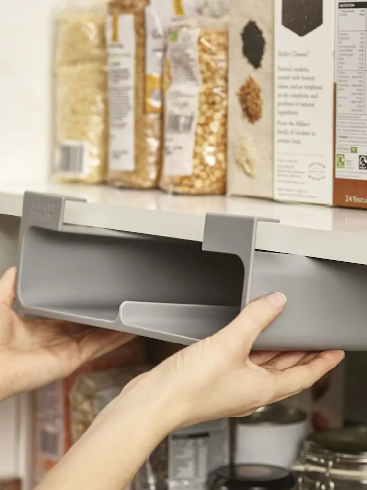 Joseph Joseph Grey CupboardStore Film Foil & Bag Organiser