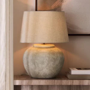 Ivory Newton Table Lamp