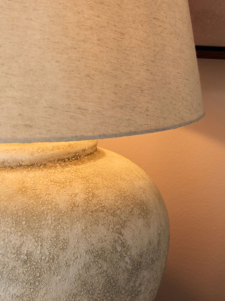 Ivory Newton Table Lamp