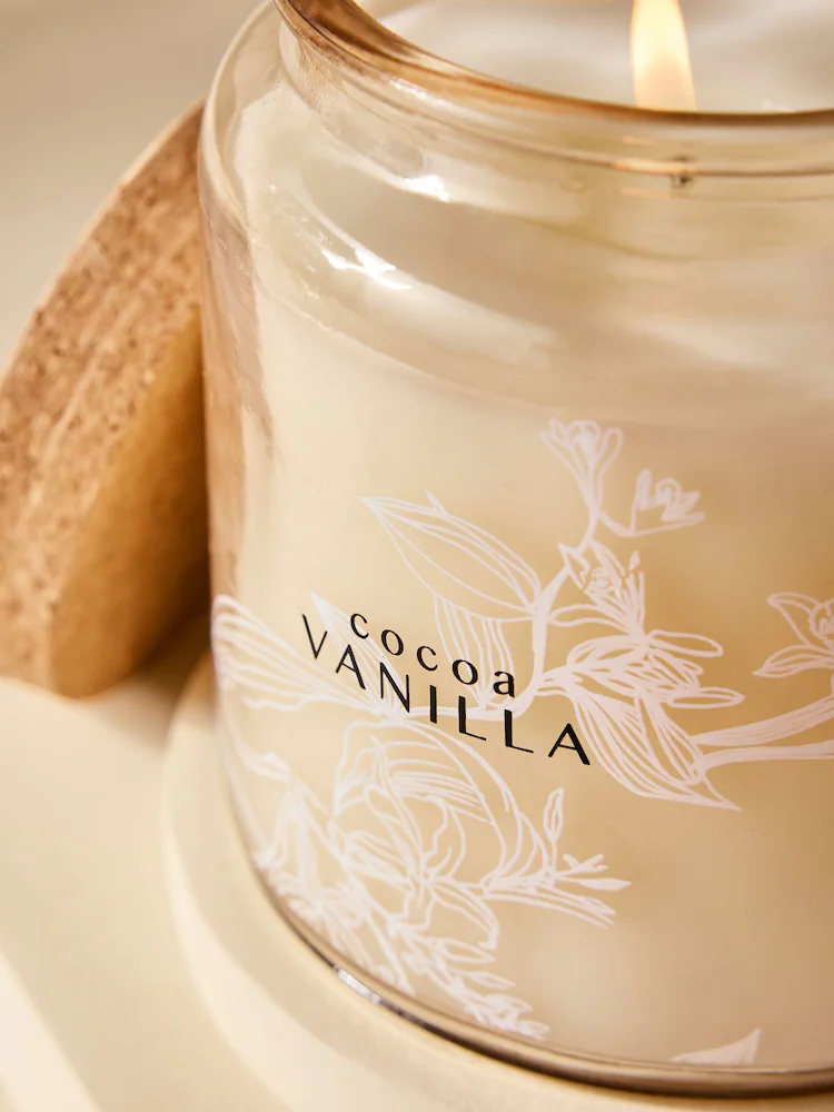 Vanilla and Cocoa Bean Country Classic Jar Candle